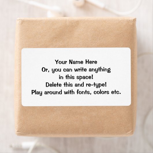 Lege sticky labels-personaliseren etiket (Insitu)