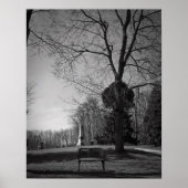 Lege stoel poster (Voorkant)