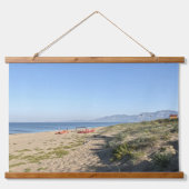 Lege strand Italië Hangend Wandkleed (Voorkant)