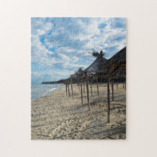 Lege strand legpuzzel