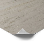lege strandstoelen op het strand poster (Hoek)