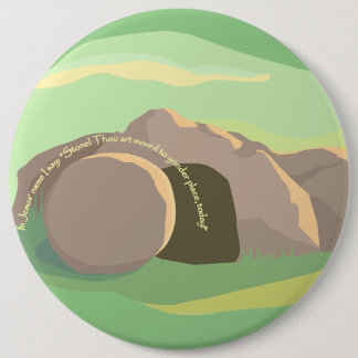 Lege Tomb, ik stone. Gij Kunst bewoog! Ik kolossaa Ronde Button 6,0 Cm