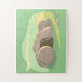 Lege Tomb, ik stone. Verplaatst naar Yonder Place! Legpuzzel (Verticaal)