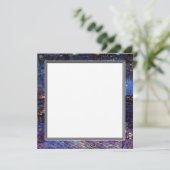 lege uitnodiging, Van Gogh sterrenhemel Kaart (Staand voorkant)