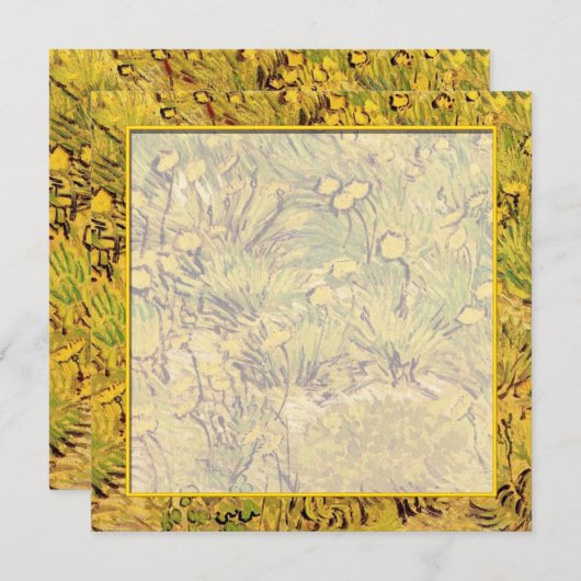 lege uitnodiging voor herfstfeesten (Voorkant / Achterkant)