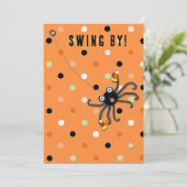 Lege uitnodigingen van het Halloween-feest (Staand voorkant)