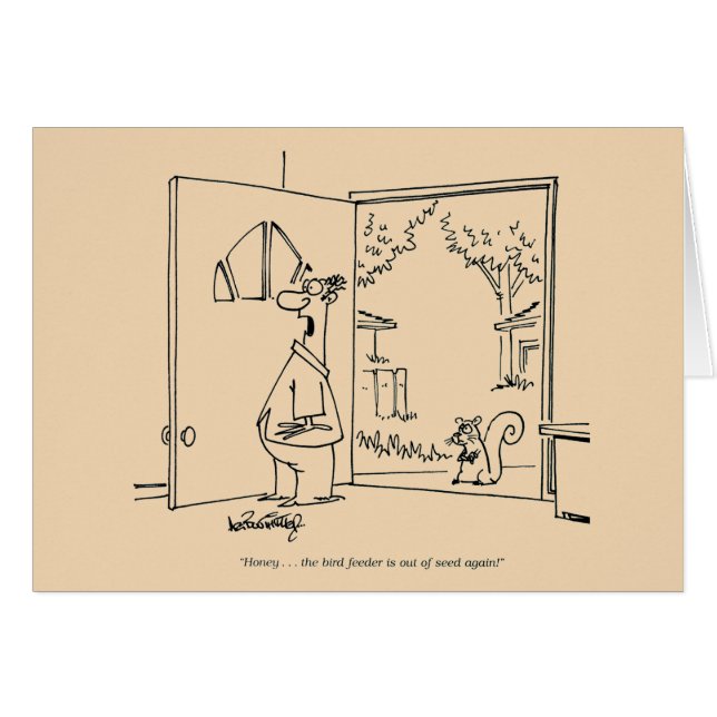 Lege vogelinvoer (Voorkant Horizontaal)