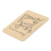 Lege vogelinvoer 2 magneet (Linkerzijde)