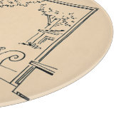 Lege vogelinvoer 2 snijplank (Hoek)