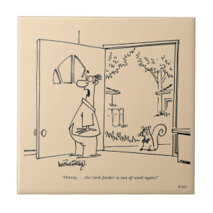 Lege vogelinvoer 2 tegeltje