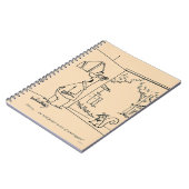 Lege vogelinvoer notitieboek (Linkerzijde)