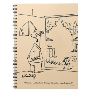 Lege vogelinvoer notitieboek