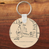 Lege vogelinvoer sleutelhanger (Voorkant)