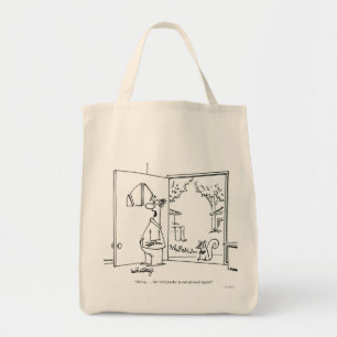 Lege vogelinvoer tote bag
