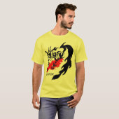 lege vos, SHY, SLY FOX T-shirt (Voorkant volledig)