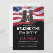 Lege VS - Vlag - Solider Welkomstwoord Kaart (Voorkant)