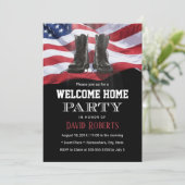 Lege VS - Vlag - Solider Welkomstwoord Kaart (Staand voorkant)