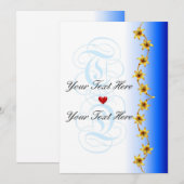 Lege Wenskaart (Voorkant / Achterkant)