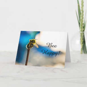 Lege Wenskaart van de Hommel van de bij het Kaart