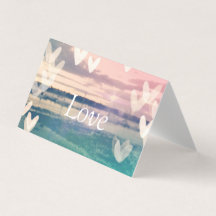 Lege Wenskaarten van de "Liefde"