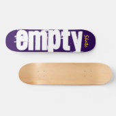 Lege XPOP-deck Persoonlijk Skateboard (Horizontaal)