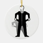 Lege zakjes keramisch ornament (Voorkant)