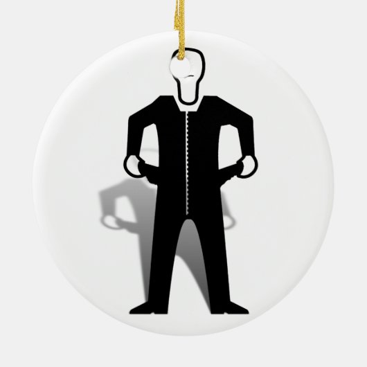 Lege zakjes keramisch ornament (Achterkant)