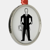 Lege zakjes metalen ornament (Rechts)