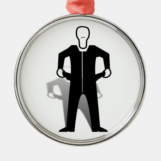 Lege zakjes metalen ornament (Voorkant)