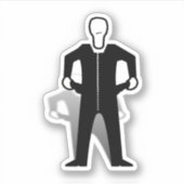 Lege Zakken Sticker (Voorkant)
