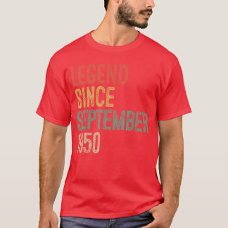 Legend 1950 75th Birthday Gifts for Men Women 75 Y T-shirt