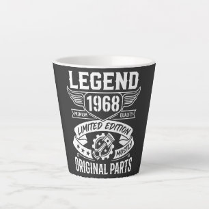Legend 1968 Limited Edition Meest Originele Onderd Latte Mok