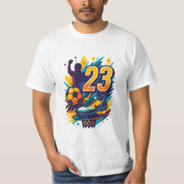Legend 23 Sport T-shirt – Basketbal & Voetbal Fusi