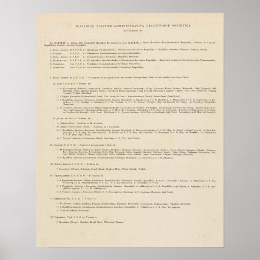 Legend 6667 Rusland Poster (Voorkant)