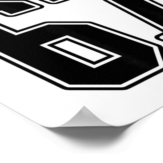 Legend 67 Six Seven Srts Number Varsity Team 67th  Poster (Hoek)