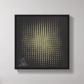 Legend - Abstracte kunst uitgerekt doek Canvas Afdruk (Voorkant)