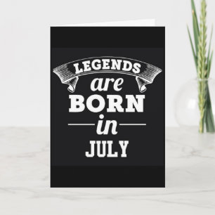 *LEGEND AL TIJD* JUNE BIRTHDAY KAART