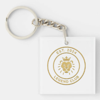 Legend Club Leeuwen Kroon Sleutelhanger - Luxe Gou