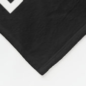 Legend Dairy, Cool Cow With Sungles  Fleece Deken (Hoek)