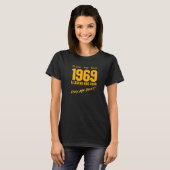 Legend Geboren in 1969 feestdag T-shirt (Voorkant volledig)