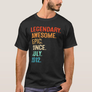 Legend Geweldige EPIC sinds juli 2012 9e Bi T-shirt