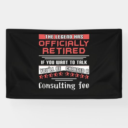 Legend Has Officially Retired Funny Retiulation Spandoek (Horizontaal)