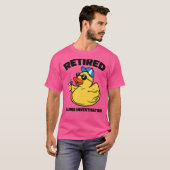 Legend Has Retired Claims Adjuster T-shirt (Voorkant volledig)