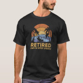Legend heeft computerprogrammeur in ruste gezet t-shirt (Voorkant)