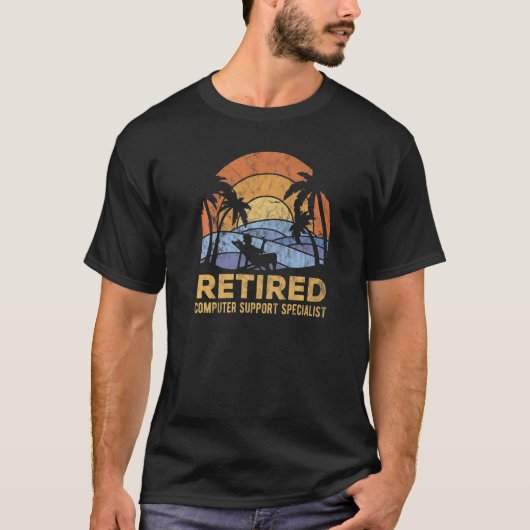 Legend heeft computerprogrammeur in ruste gezet t-shirt (Voorkant)