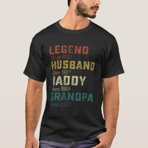 Legend Husband Dad Grandpa Fathers Day Shirt