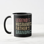 Legend Husband vader opa Birthday Mok<br><div class="desc">Pas dit geweldige Retro  Birthday Idea aan en verhoog uw familielid</div>