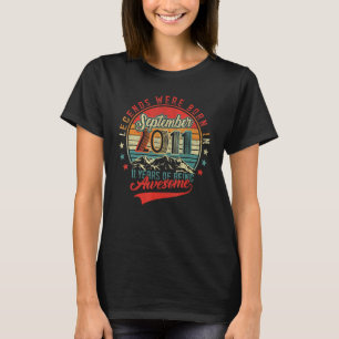 Legend is in september 2011 geboren en 11 jaar oud t-shirt