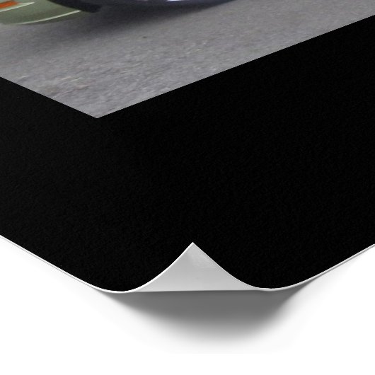 Legend Limoen Mustang GTA 2006 Poster (Hoek)