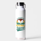Legend Monogram Pickle Ball Pickleball Waterfles (Voorkant)